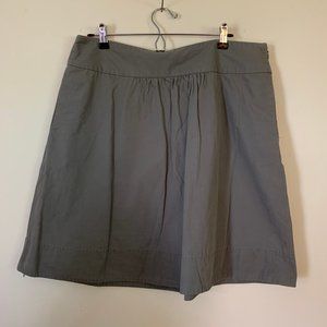 J. Crew gray skirt with pockets US14